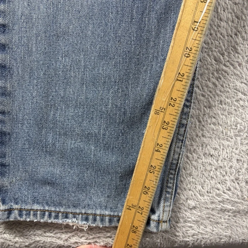 Vintage Levi 505 Jeans Mens 36x30 (Fits 32x28) Regular Heavily‎ Distressed Stain